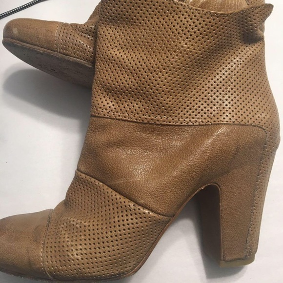 Italian Leather Booties - Picture 1 of 5
